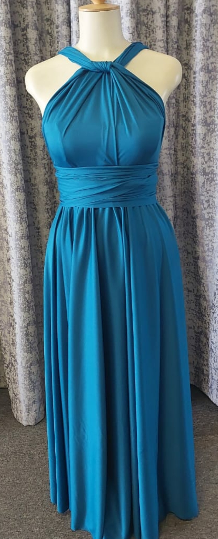 Infinity shop dress blue