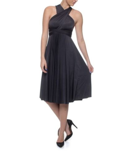 Bridesmaid Summer Dress Multiway Knee Length Midi Short Dress