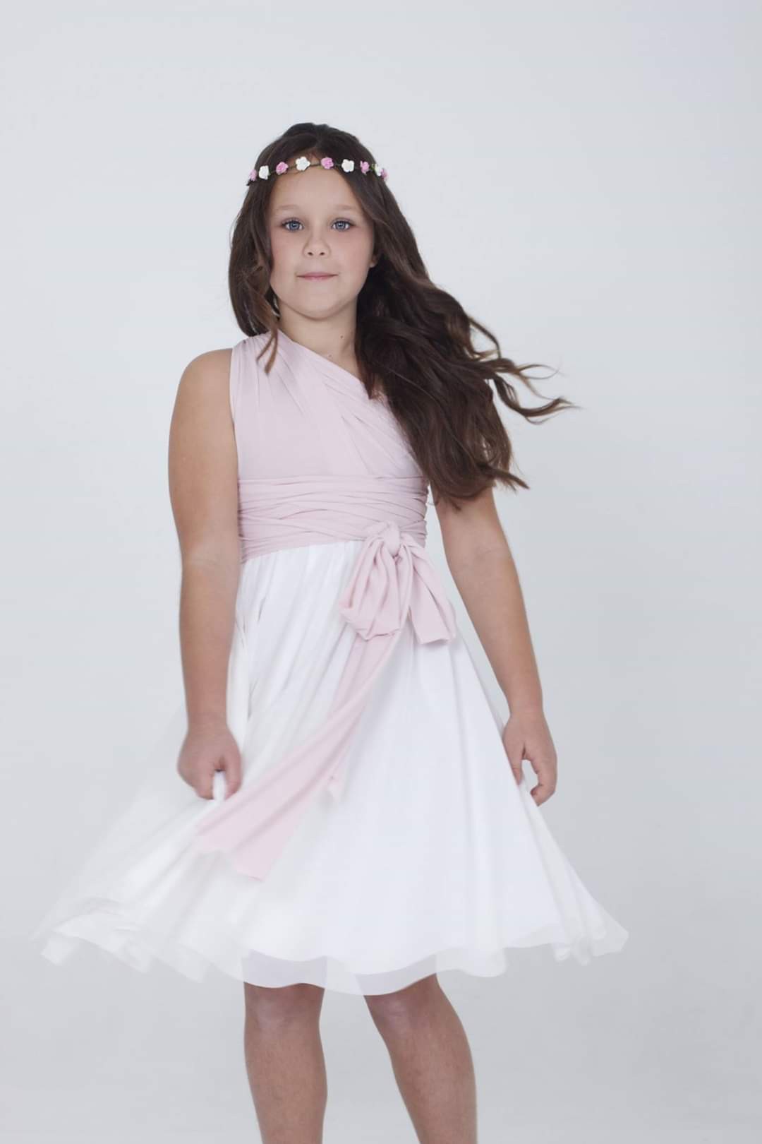 Flower girl infinity shop dress
