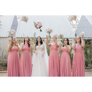 Infinity dress hot sale rose pink