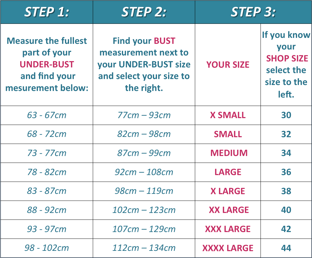 Infinity dress size chart | Dresses Images 2022