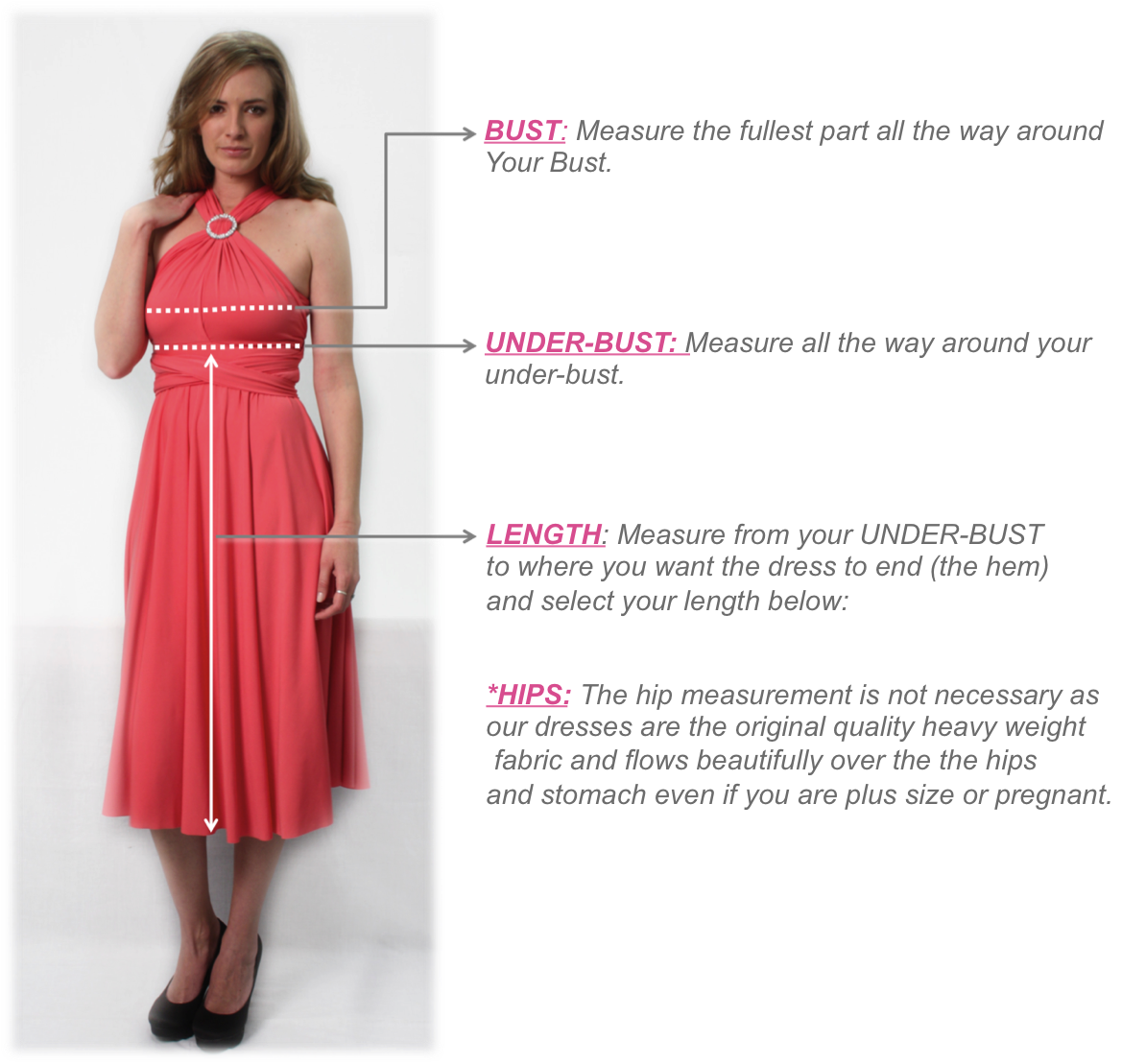 How-to-measure Guide for Your MARIE made-to-measure Dress, Mimètik Bcn -  Etsy